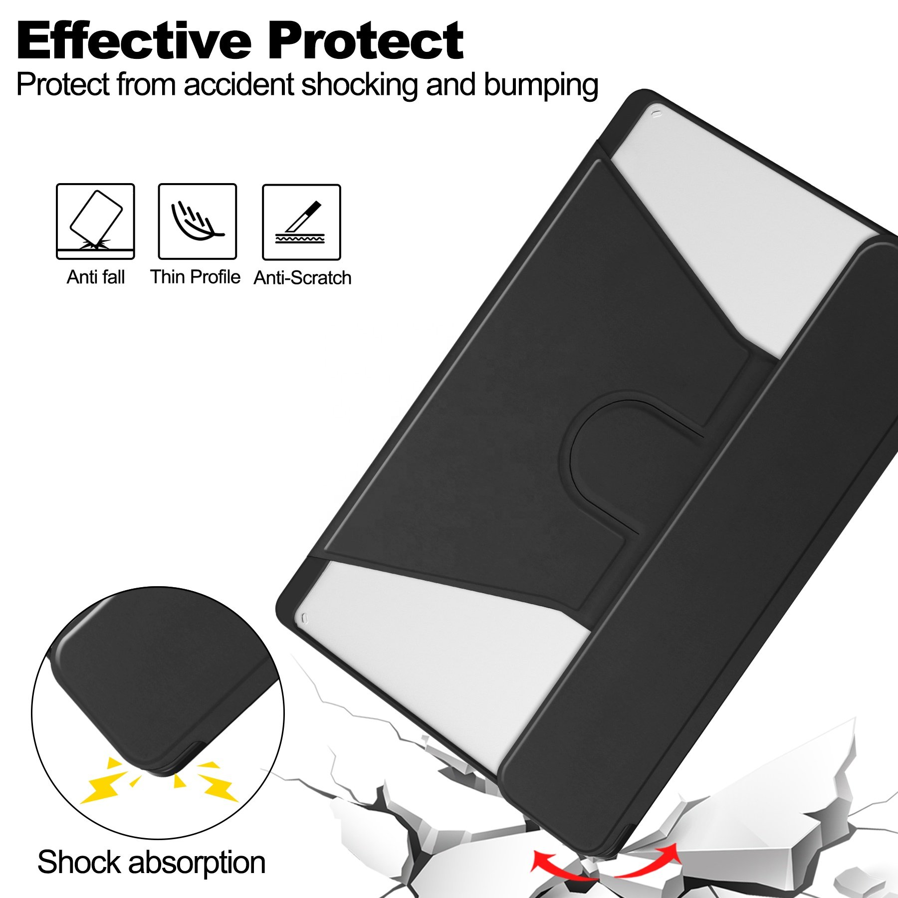 Backlit Keyboard Case for Lenovo Tab M11 11 Inch 2024 TB330FU & Detachable Keyboard Cover for Xiaoxin Pad TB31FC
