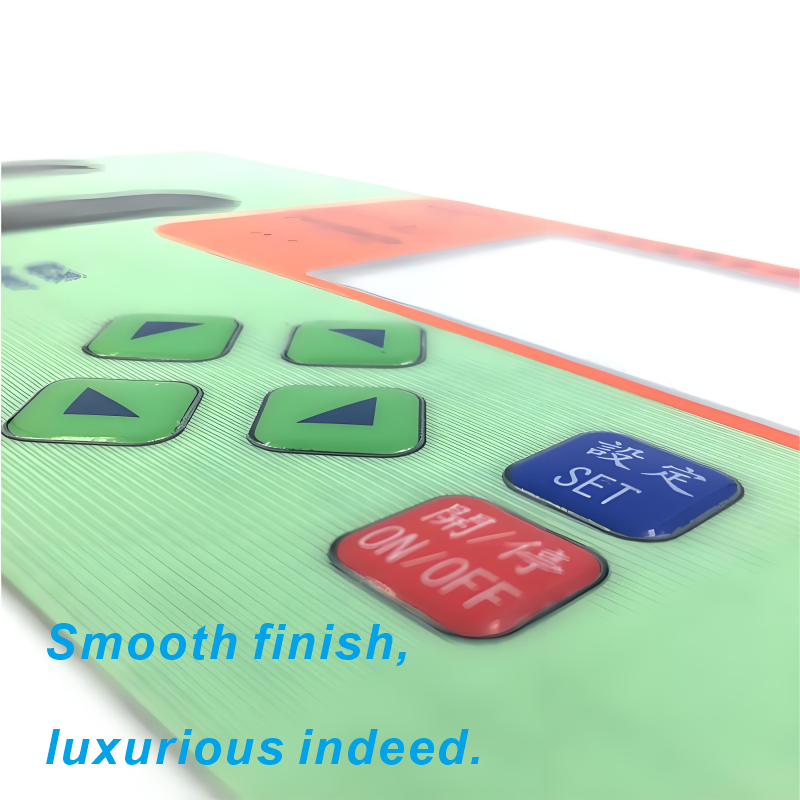 OEM Factory Customized Telecom Power Membrane Switch Customizable Membrane Panel Keyboard Keypad