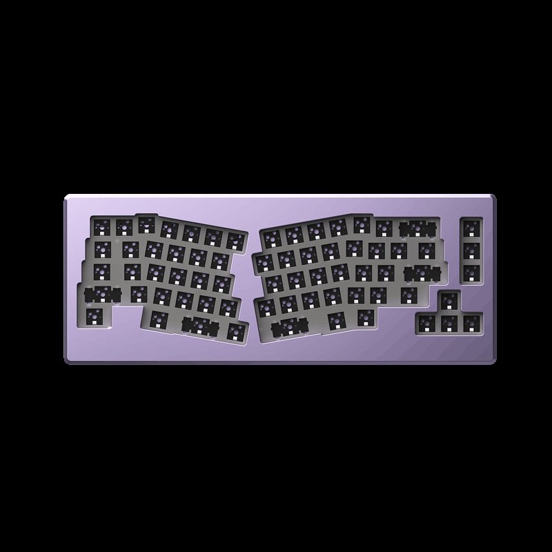 Akko MonsGeek M6 QMK 65% Alice Keyboard Kit Aluminum CNC 5-Pin Hot-Swappable Split Keyboard Barebone