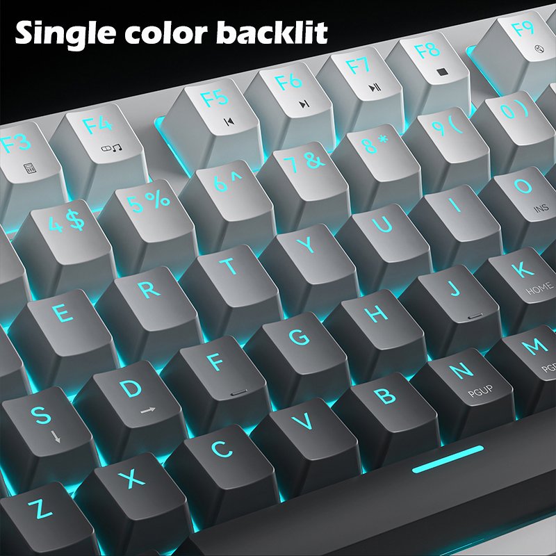 90% Keyboard 94 Keys Hot Swappable Blue Red Switch PBT Keycaps Computer Gaming USB Wired Mechanical Keyboard for call of duty