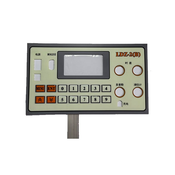 CNC System Electromechanical Cabinet Control Membrane Switch PVC Panel with Operating Stickers Electronic Keyboard Keypad