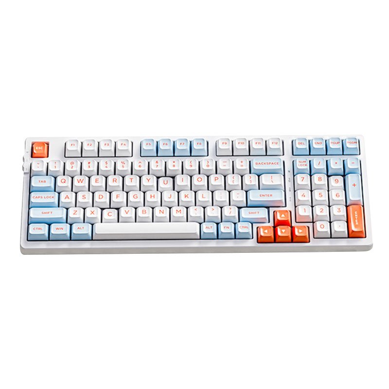 98 Keys Wireless Keyboard Bluetooth Multi Mode RGB Can DIY Hot Swappable Mechanical Keyboard Custom Wholesale