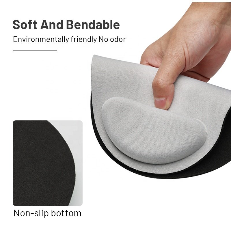 Small Memory Foam Gaming Mouse Pad Custom Mouse Mat Customized PC Play Mat EVA Mouse Pad PC Wrist Rest Desk Pad for Office Home