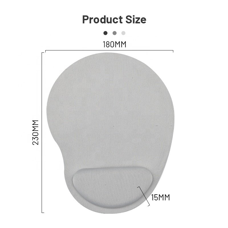 Small Memory Foam Gaming Mouse Pad Custom Mouse Mat Customized PC Play Mat EVA Mouse Pad PC Wrist Rest Desk Pad for Office Home