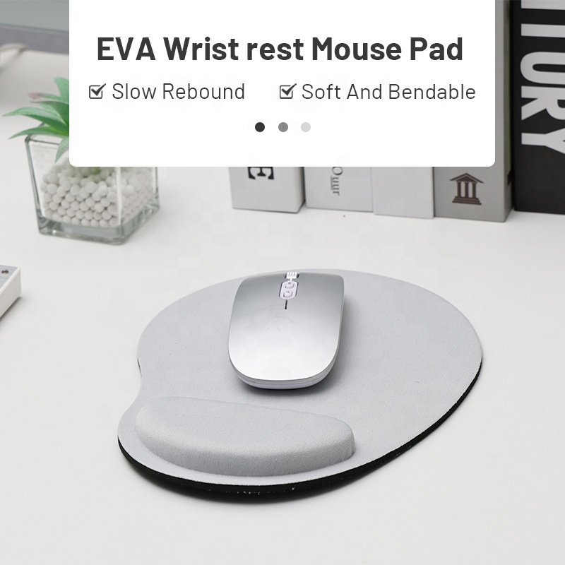 Small Memory Foam Gaming Mouse Pad Custom Mouse Mat Customized PC Play Mat EVA Mouse Pad PC Wrist Rest Desk Pad for Office Home