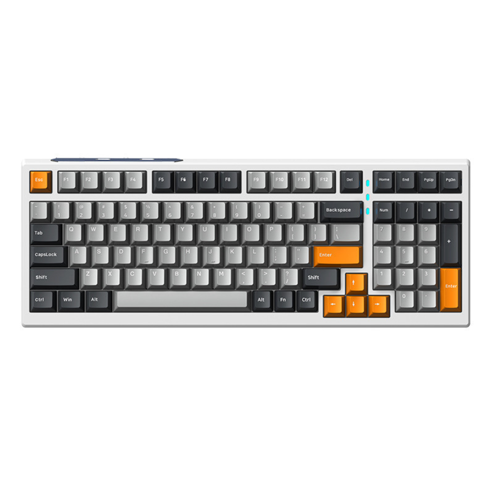 XINMENG X98 Hot Sale customized three-mode Bluetooth mechanical keyboard Gasket structure game full key hot-swap axis wireless