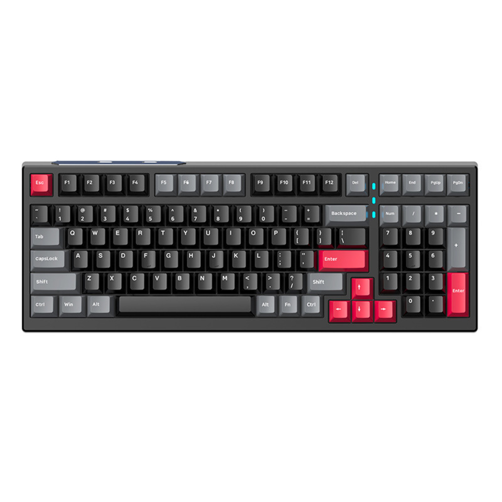 XINMENG X98 Hot Sale customized three-mode Bluetooth mechanical keyboard Gasket structure game full key hot-swap axis wireless
