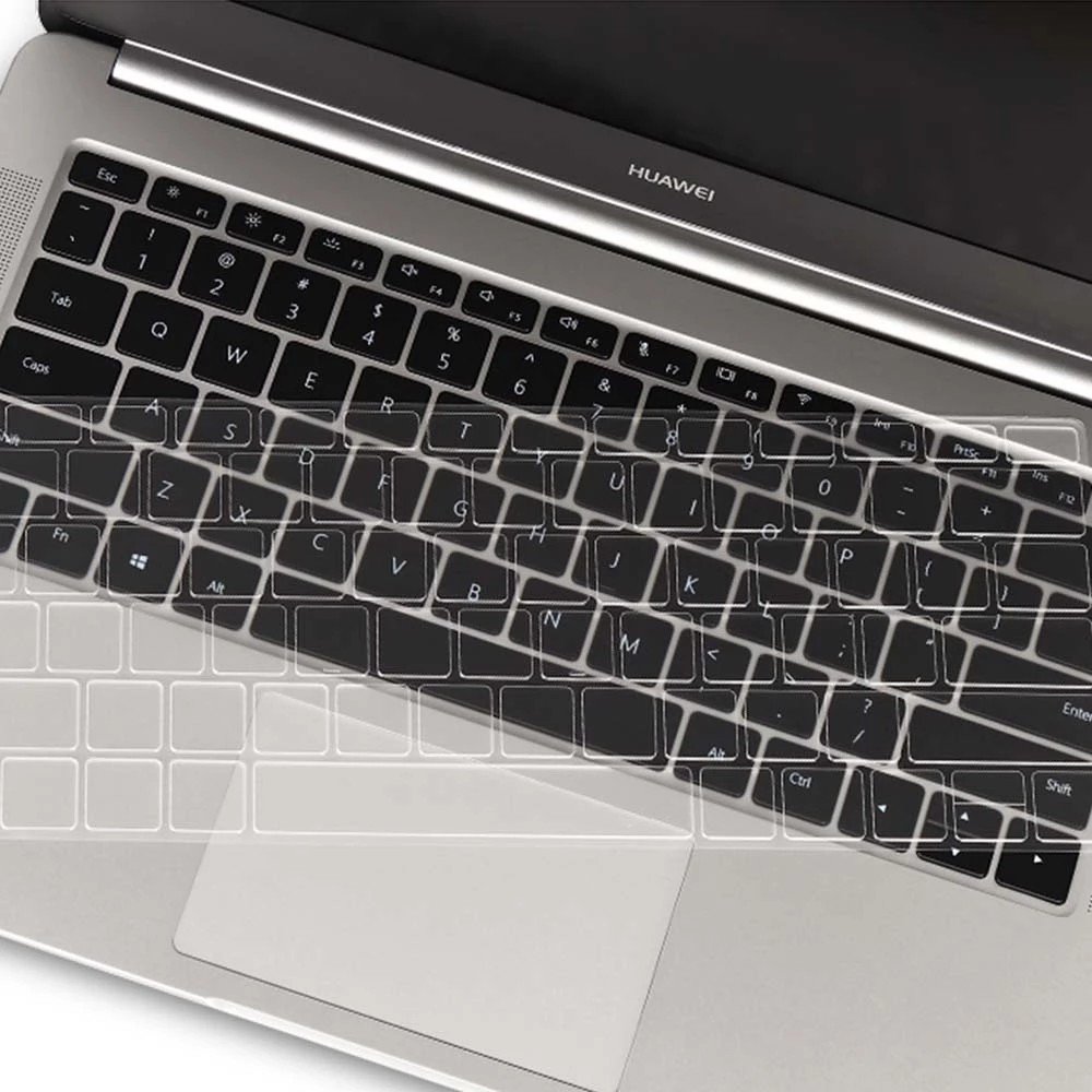 Transparent Silicone Case for Huawei Protective Film for MateBook 13 Intel / MateBook 13 AMD 2020 Us Models
