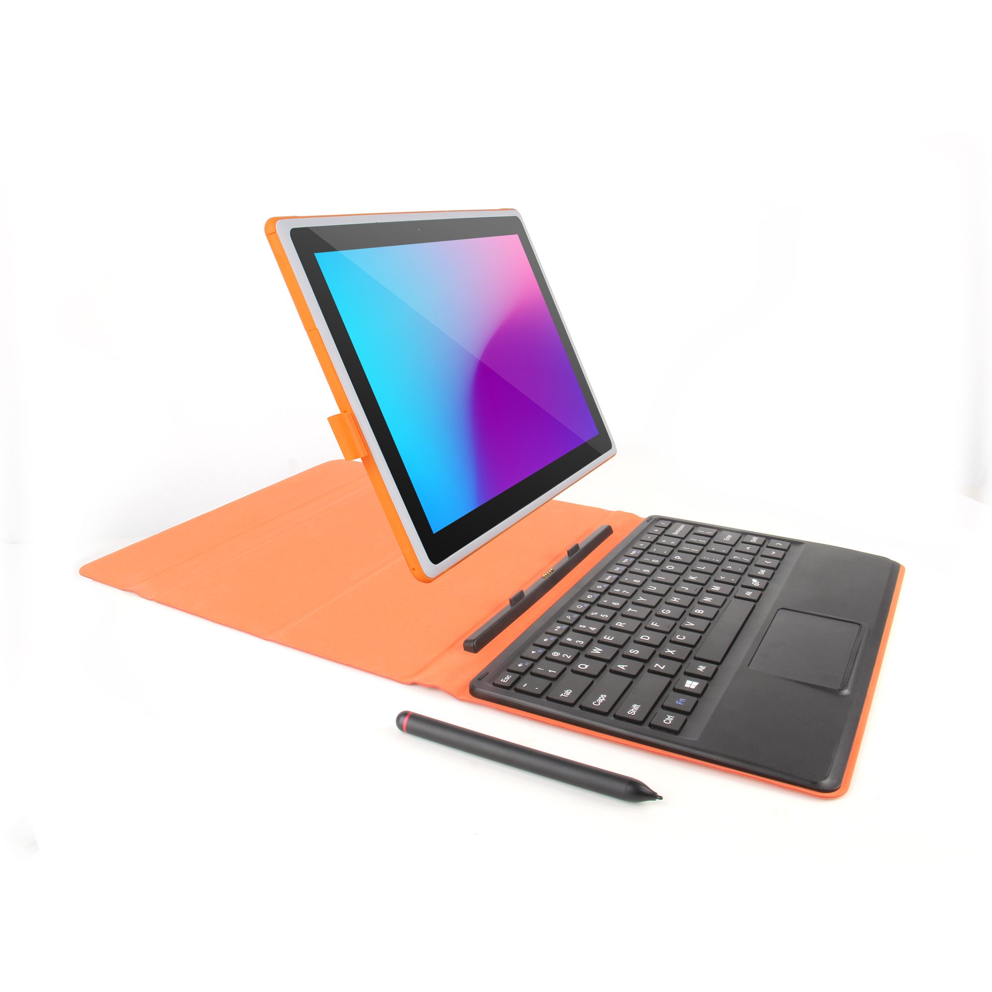 10.1 Inch WIN Surface Tablet PC of Quad core N3350 4GB RAM 64GB 128GB 2 In 1 detachable Win10 Tablets with Keyboard