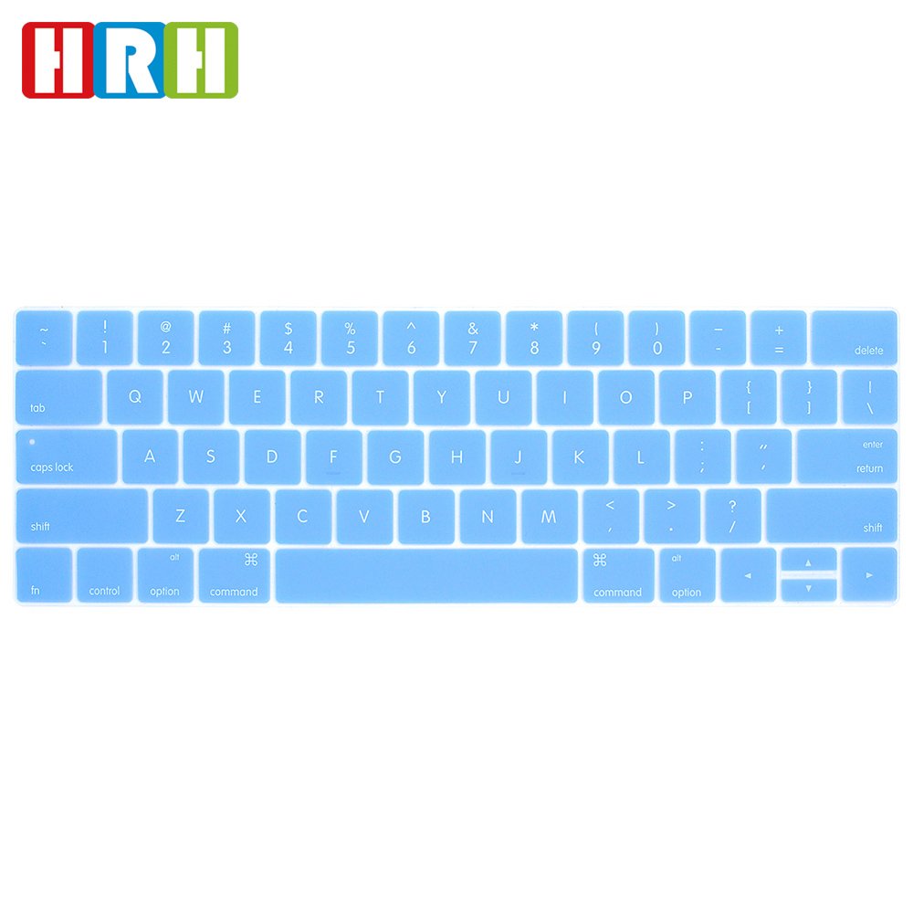 Silicone Colorful Laptop Keyboard Cover Skin for Macbook Pro Touch Bar 13 15 English A2159 A1706 Laptop Keyboard
