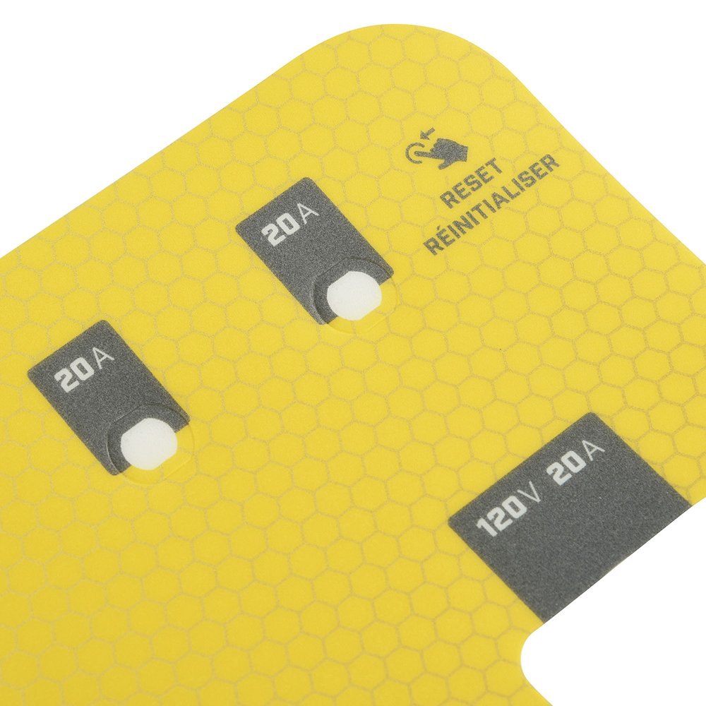 custom control front panel heavy duty label industry machine membrane switch keyboard polycarbonate laser cut panel sticker