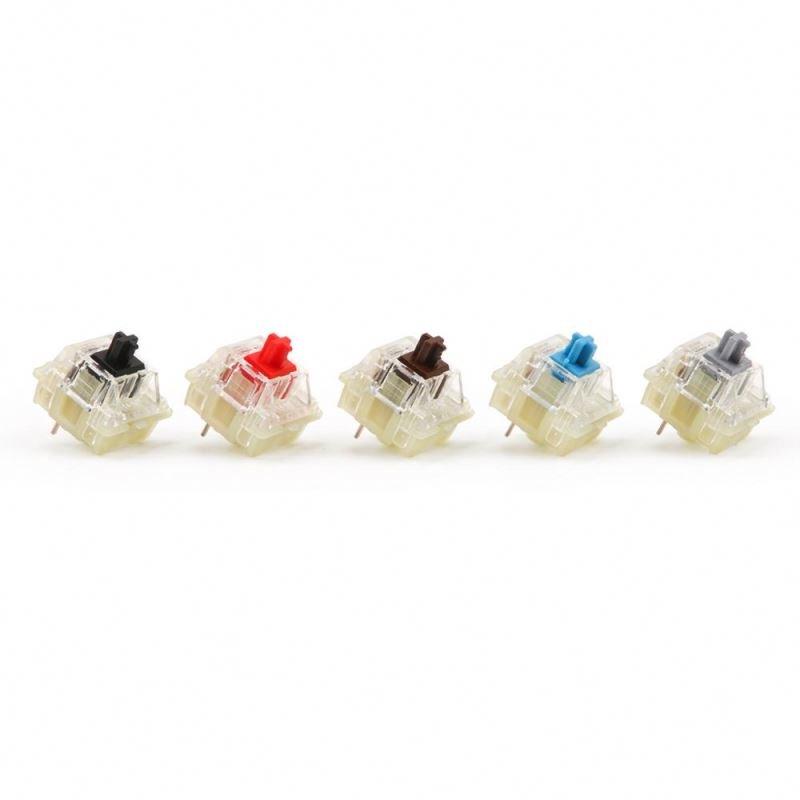 Original Cherry MX Switch Silver Red Black Blue Brown Switch 3 Pin Cherry Clear RGB Mechanical Keyboard Switches