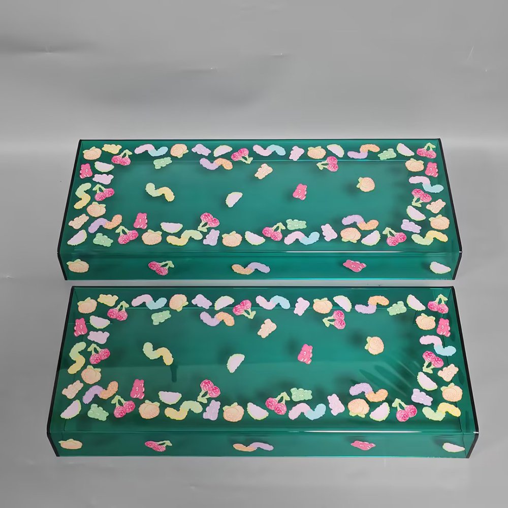Acrylic Computer Keyboard Cover, Mechanical Keyboard Dust Cover Keyboard Protector Cat Keyboard Covers,Laptop Keyboard Cover