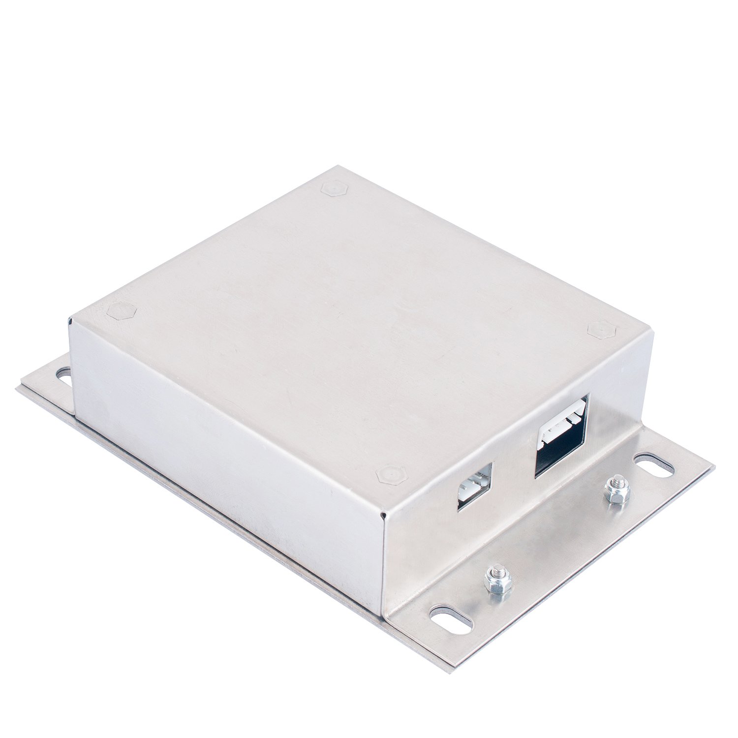 Customized industry IP65 Waterproof Kiosk Metal industrial ATM keyboard with bottom box
