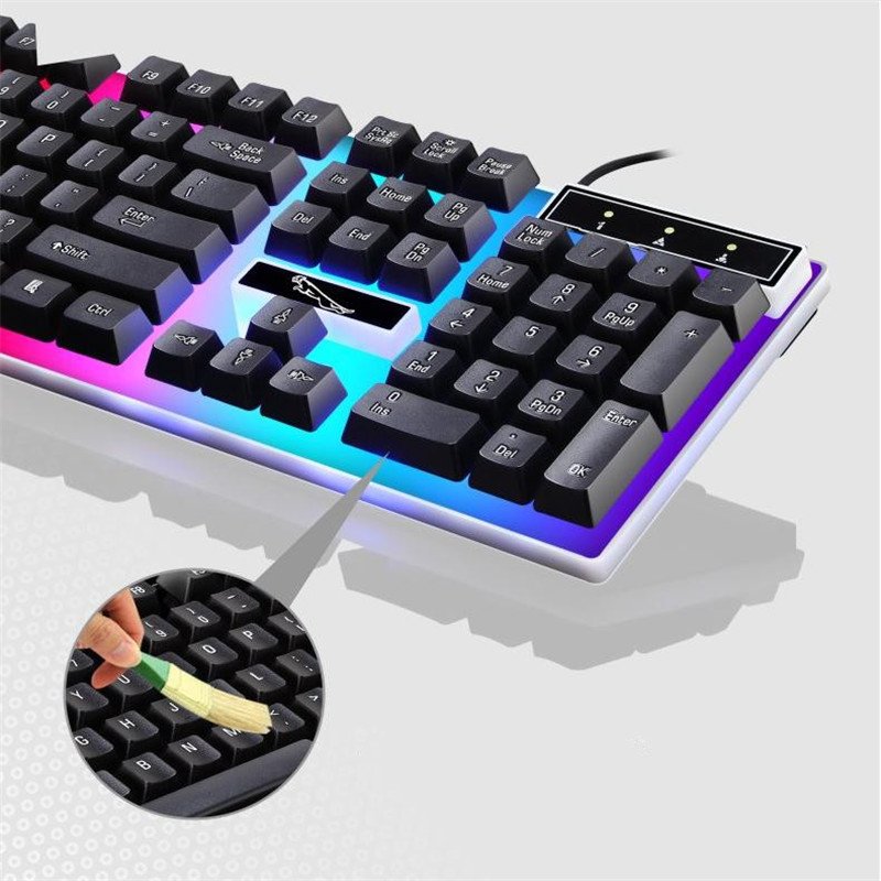 100% New US Laptop Keyboard For Notebook Computer Series English Notebook Keyboard Matching Wired Keyboard And Mouse