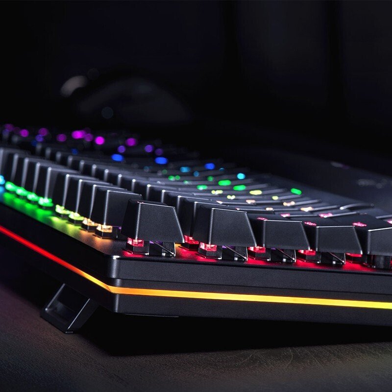 Razer Huntsman V2 ANALOG Electronics Keyboard Wired Mechanical Keyboard Gaming Full Size Optical Switch RGB Keyboards for Gaming