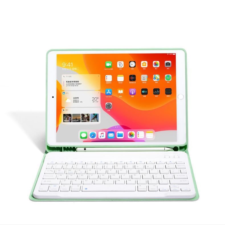 2021 iPad 9th Generation 10.2 Inch Tablet Case with Keyboard and Touchpad Compatible with iPad 8th & 7th Gen