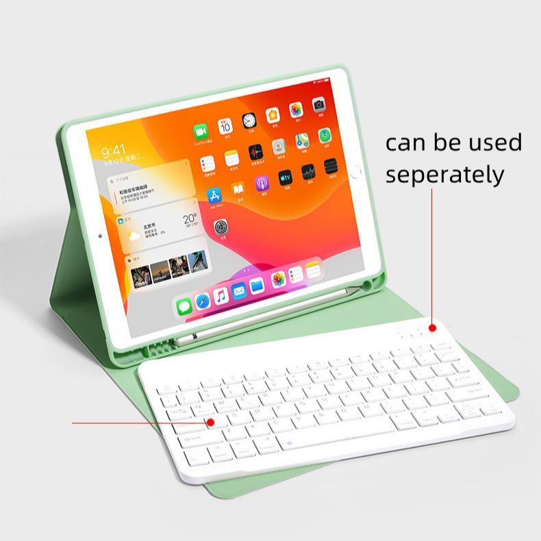 2021 iPad 9th Generation 10.2 Inch Tablet Case with Keyboard and Touchpad Compatible with iPad 8th & 7th Gen