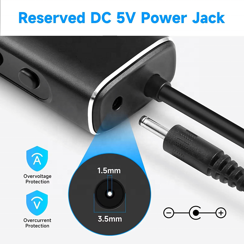 5 in 1 USB Type C Hub with 3*USB3.2 10Gbps Data Ports SD/TF Card Readers 2ft Cable and Individual Switches