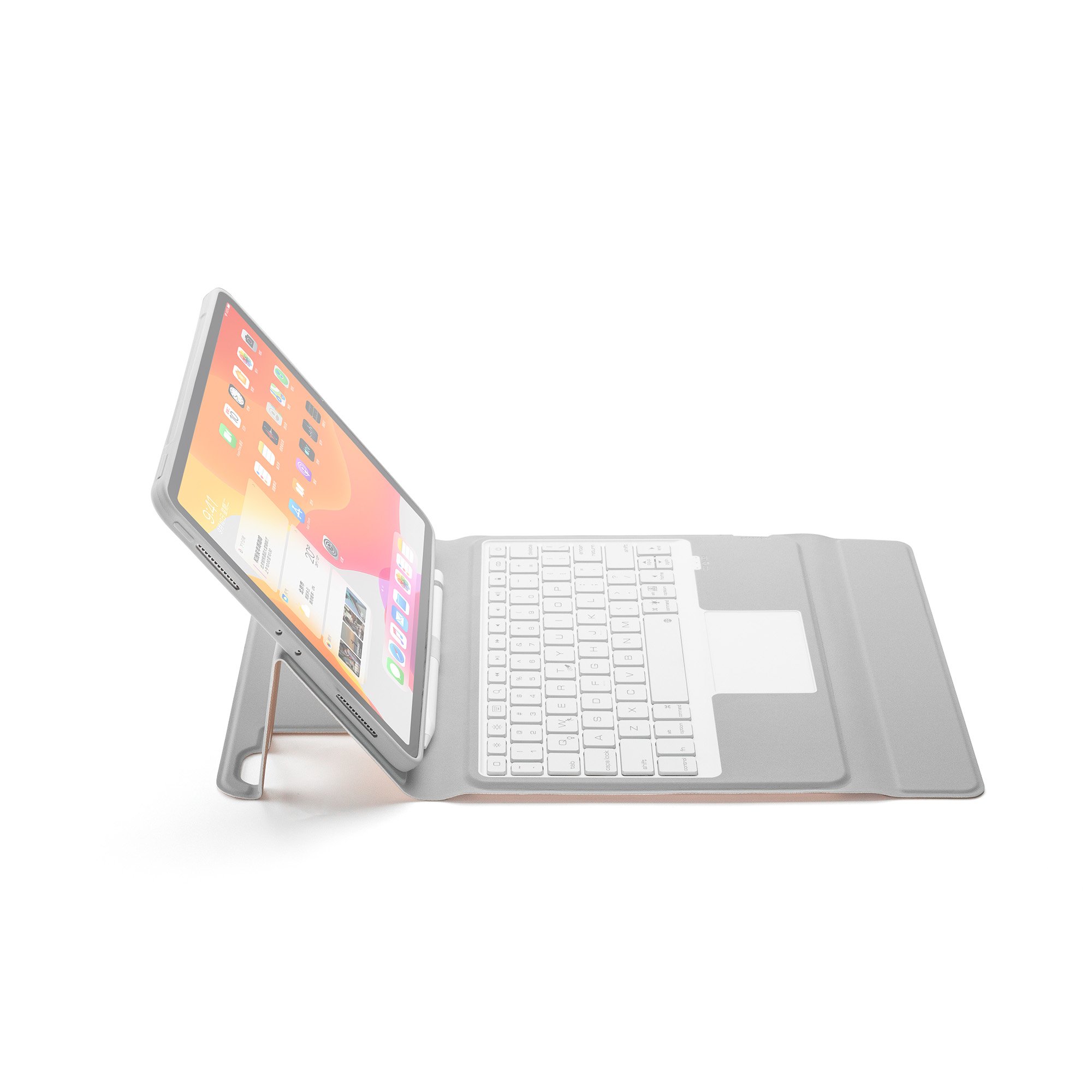 BT Wireless Connection All-Round Protective Keyboard Cover Fit for 11Inch
