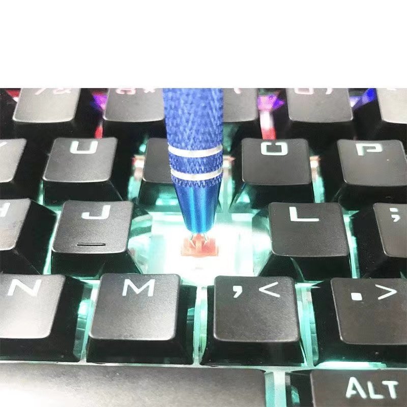 Wholesale 4 in 1 Mechanical Keyboard Tweezers Lube Brush Switch Puller Stem Picker Holder IC Claw Tools Set