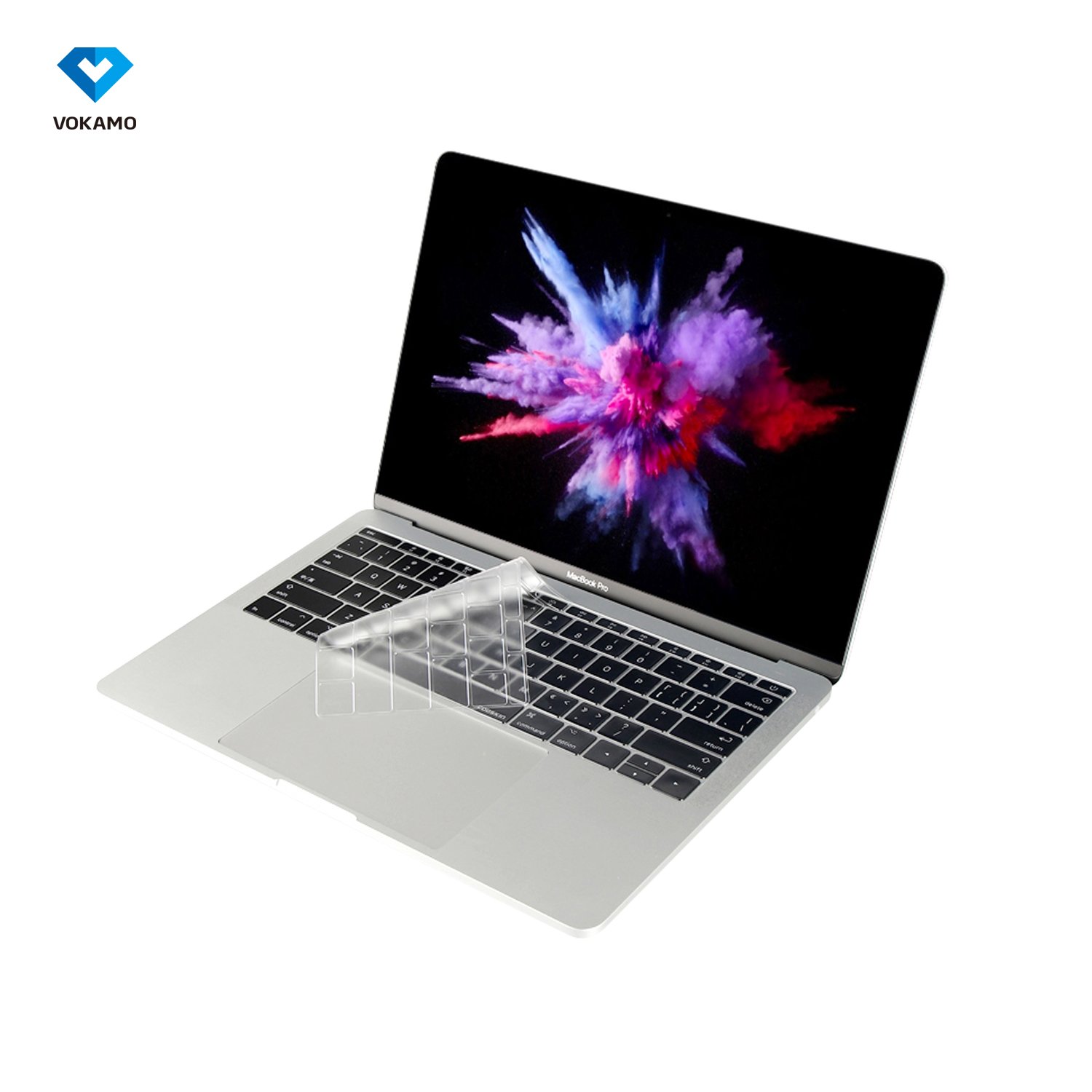 Customized Non-toxic Thermoplastic Keyboard Cover Laptop Skin 0.18mm For Macbook Pro 13 Inch Keyboard Protective Film