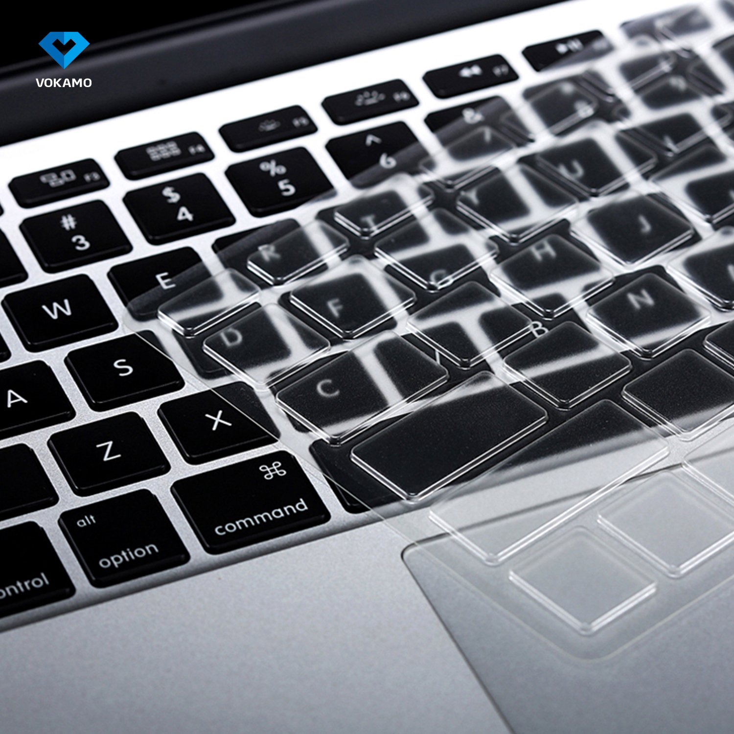 Customized Non-toxic Thermoplastic Keyboard Cover Laptop Skin 0.18mm For Macbook Pro 13 Inch Keyboard Protective Film