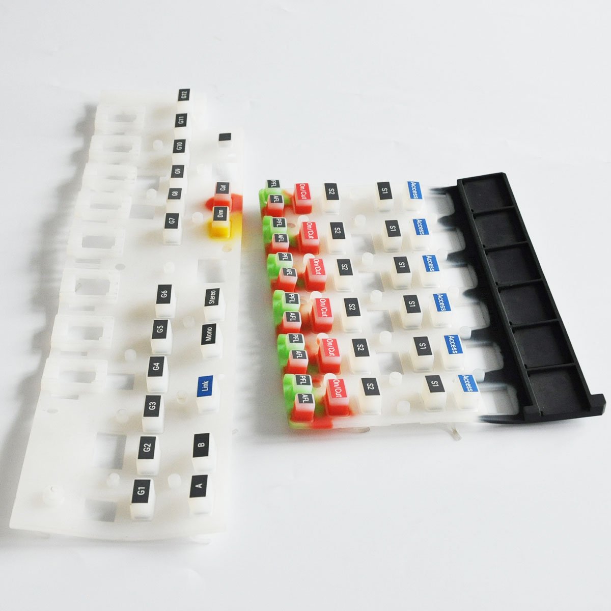 High Quality Silicone Products Custom Alphanumeric Membrane Rubber Moulding Silicone Keyboard