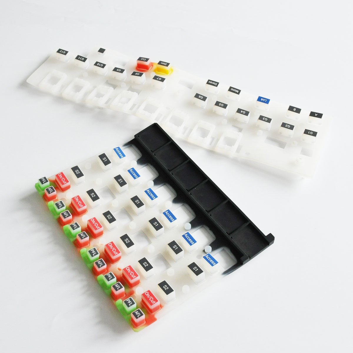 High Quality Silicone Products Custom Alphanumeric Membrane Rubber Moulding Silicone Keyboard