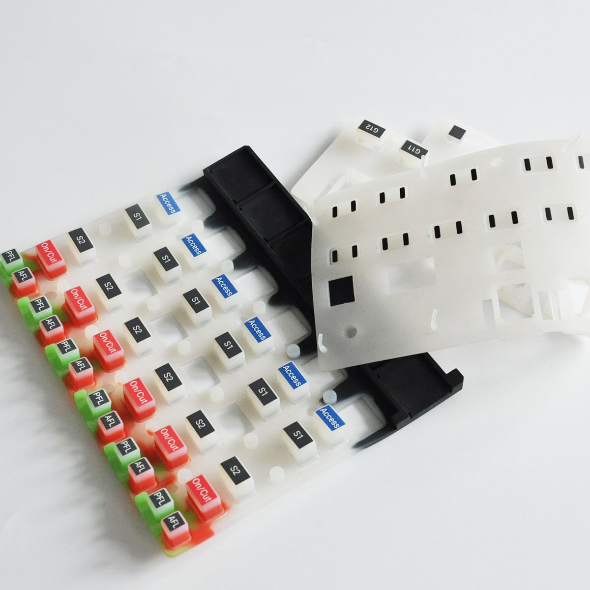 High Quality Silicone Products Custom Alphanumeric Membrane Rubber Moulding Silicone Keyboard