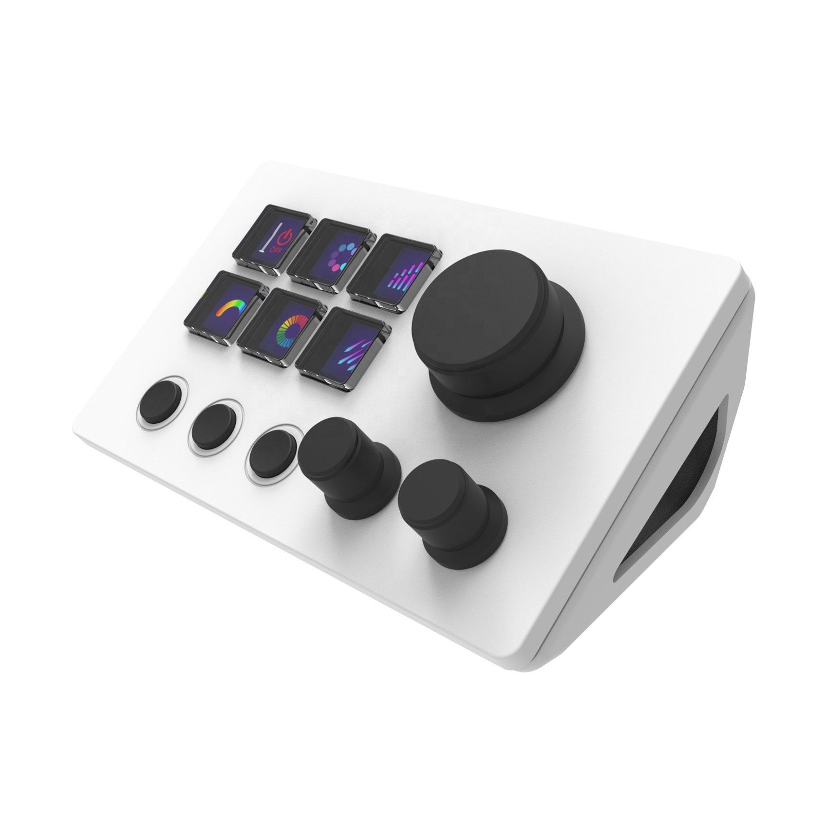 Mirabox N3 StreamDeck Visual Keyboard LCD Button 6 Keys Live Content Creation Controller Stream Deck Custom Button For Win/MacOS