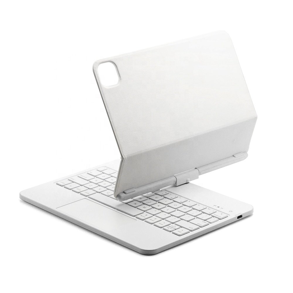 Magic Rotate Wireless Bluetooth Trackpad Keyboard Cover for iPad Air 13 Inch Travel Backlight Case Tablets