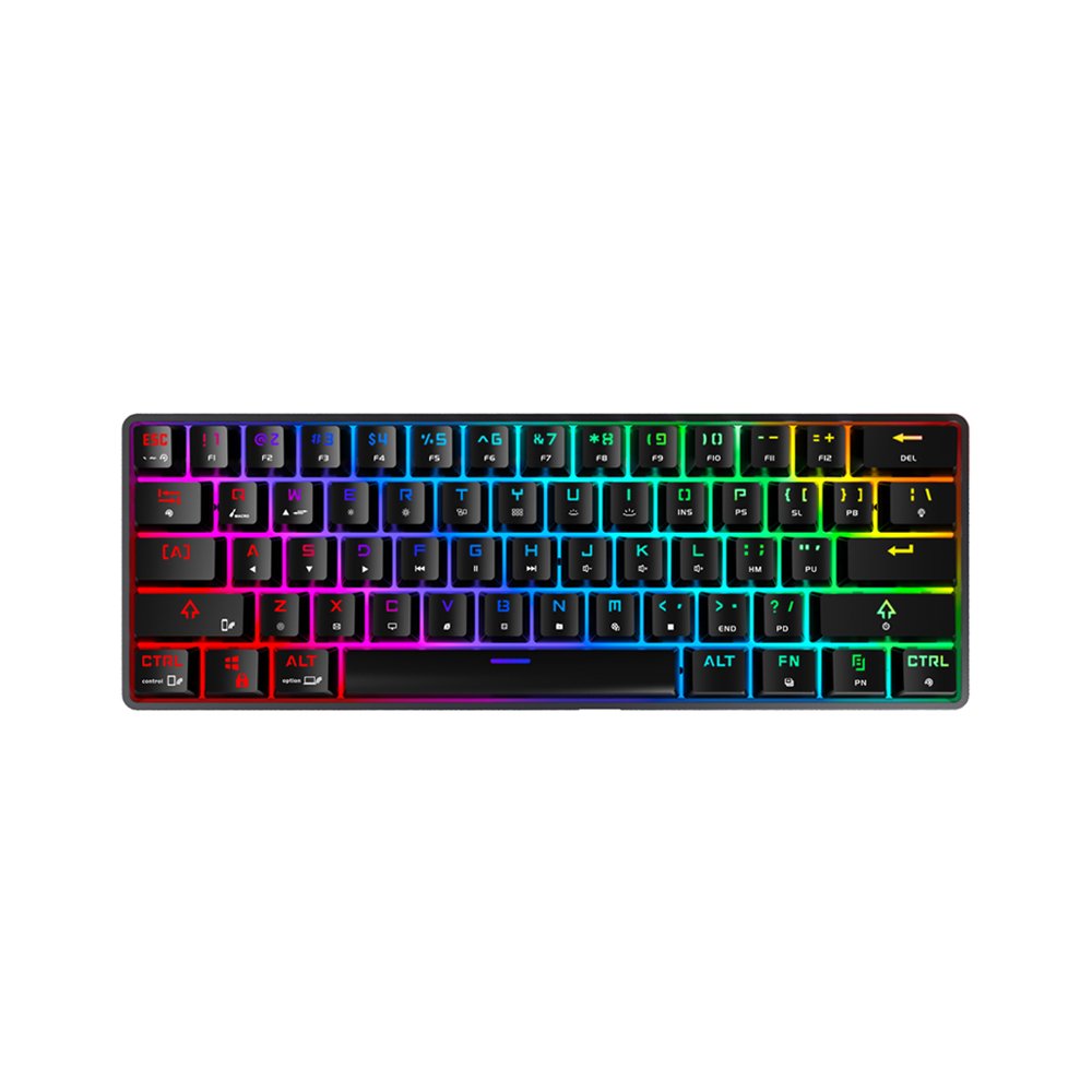 Computer hardware and software RGB keyboard mechanical gaming keyboard