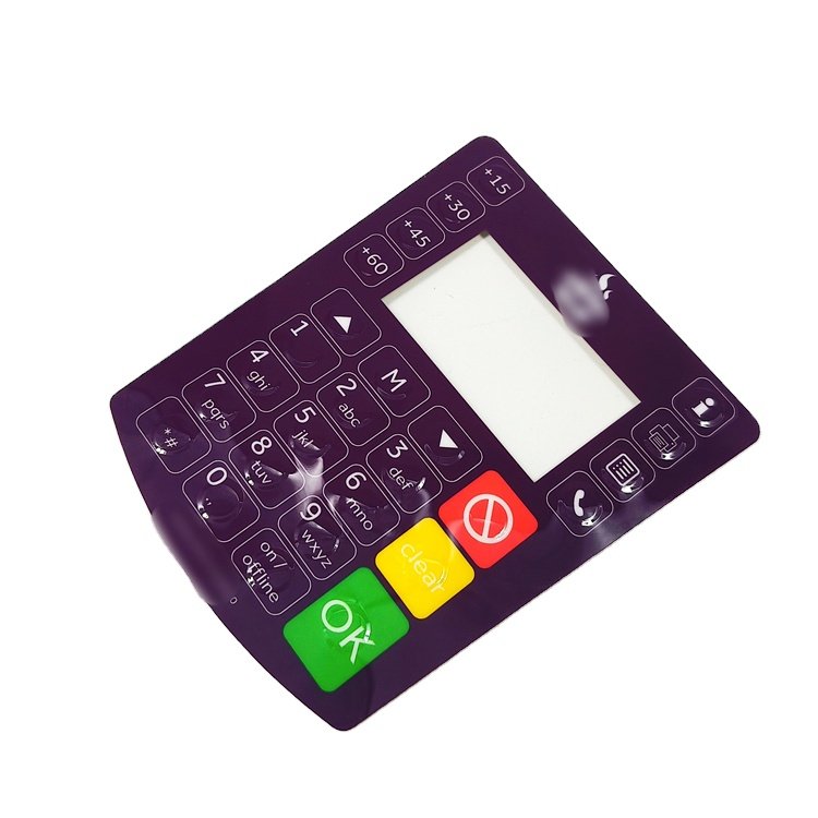 High Quality metal dome Membrane switch Keyboards