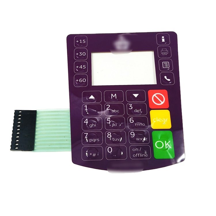 High Quality metal dome Membrane switch Keyboards