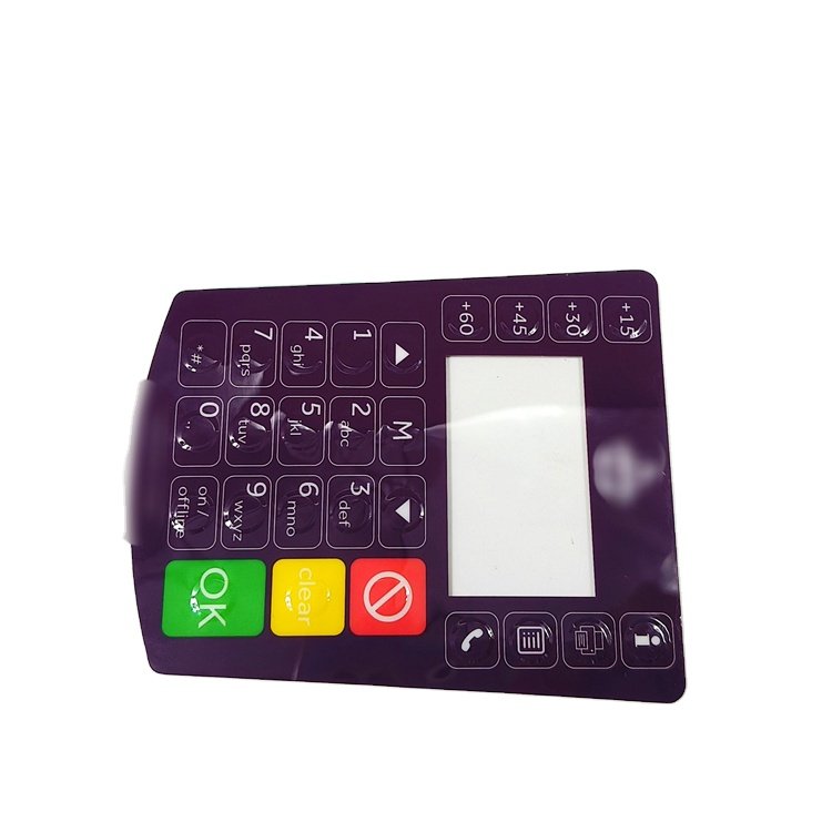 High Quality metal dome Membrane switch Keyboards