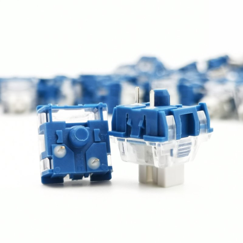 Spot wholesale TTC fast silver shaft V2 silver plated mechanical keyboard shaft body DIY hot plug switch peripherals