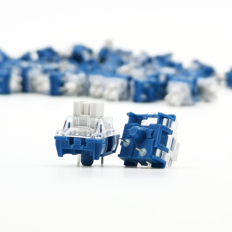 Spot wholesale TTC fast silver shaft V2 silver plated mechanical keyboard shaft body DIY hot plug switch peripherals