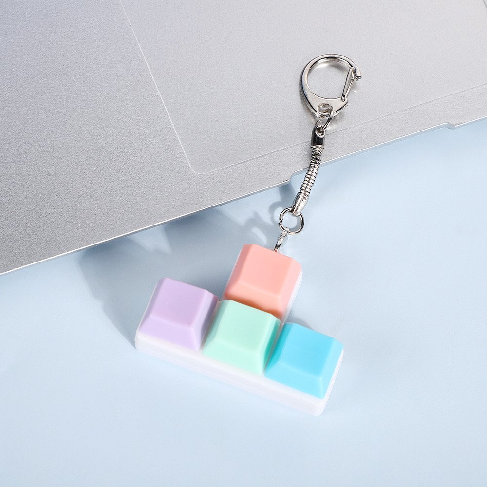 Mechanical Keyboard Tactile Keycap Switch Tester Keychain Clicker Keyboard Fidget Toys