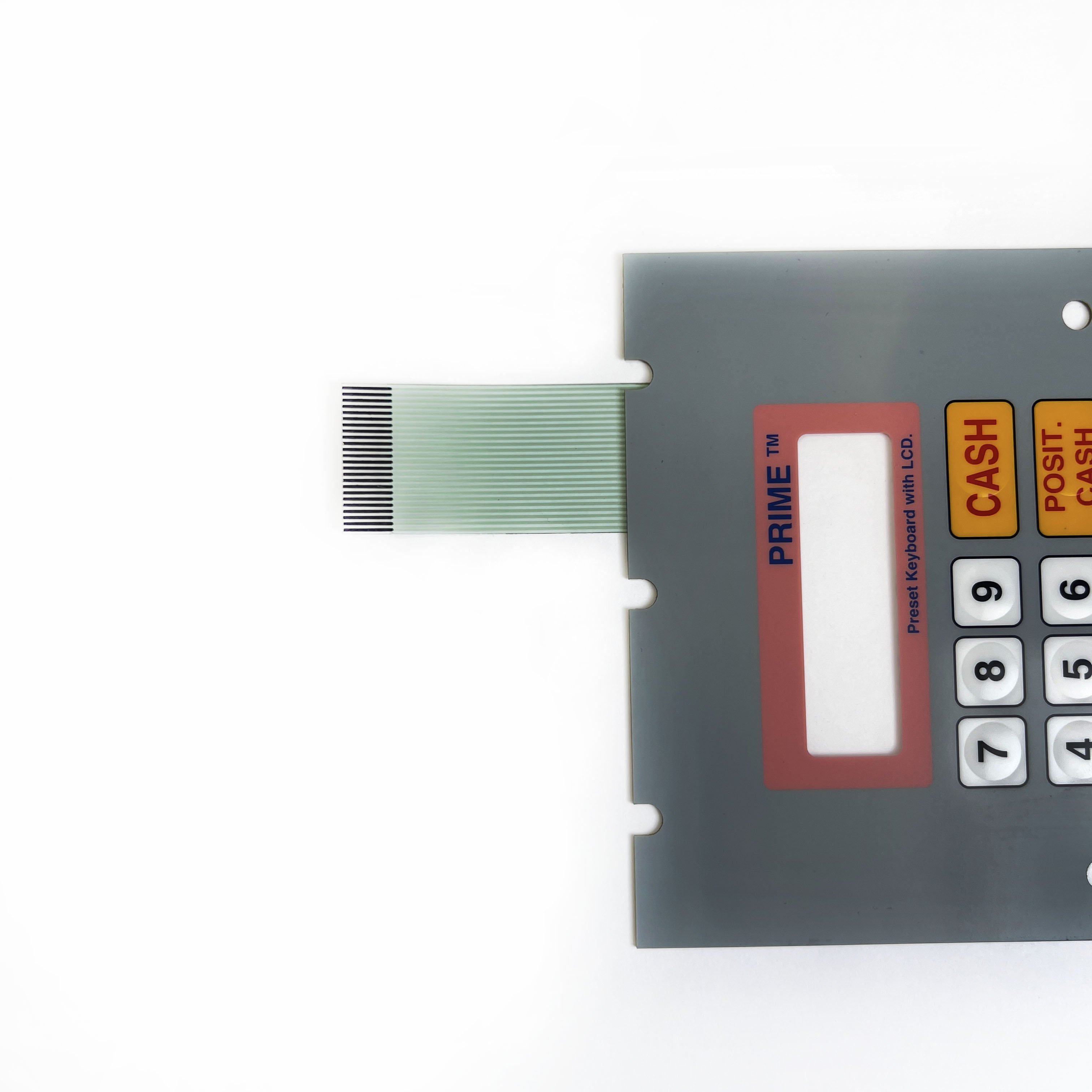 Fuel Dispenser Oil-Resistance Membrane Switch Keyboard for Fuel Dispenser