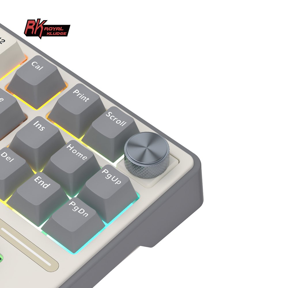 RK R87Pro RK ROYAL KLUDGE Wired Mechanical Keyboard 80% DIY Hotswap Keyboard PBT Colorblock Keycap Keyboard teclado mecanico