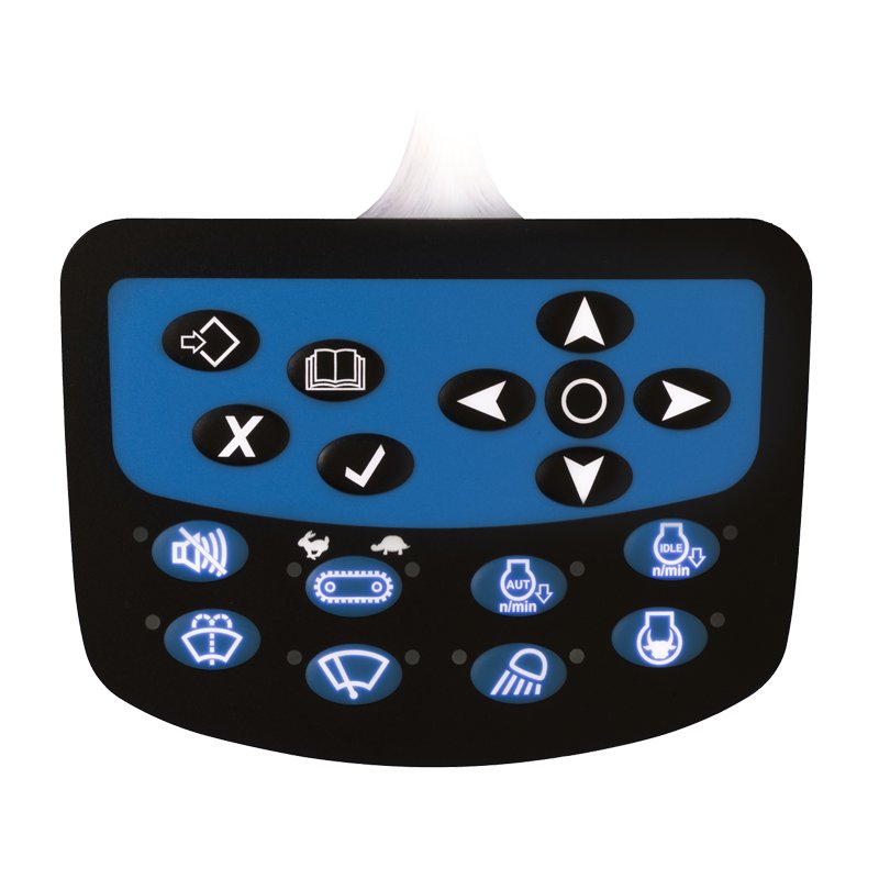Custom Cheap Good Price Membrane Switch LED Low Price Membrane Switch Panel for Reliance Customize Silicone Remote Controller