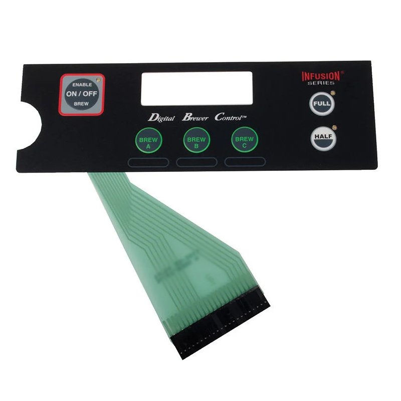 Custom Cheap Good Price Membrane Switch LED Low Price Membrane Switch Panel for Reliance Customize Silicone Remote Controller