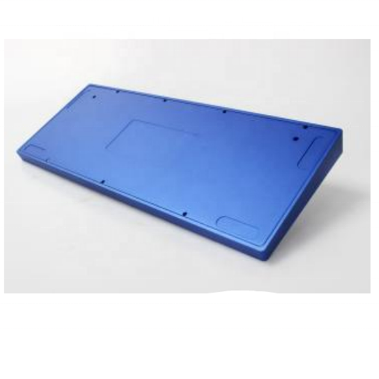 CNC machining aluminum keyboard frame CNC aluminum mechanical keyboard kit prototype anodized