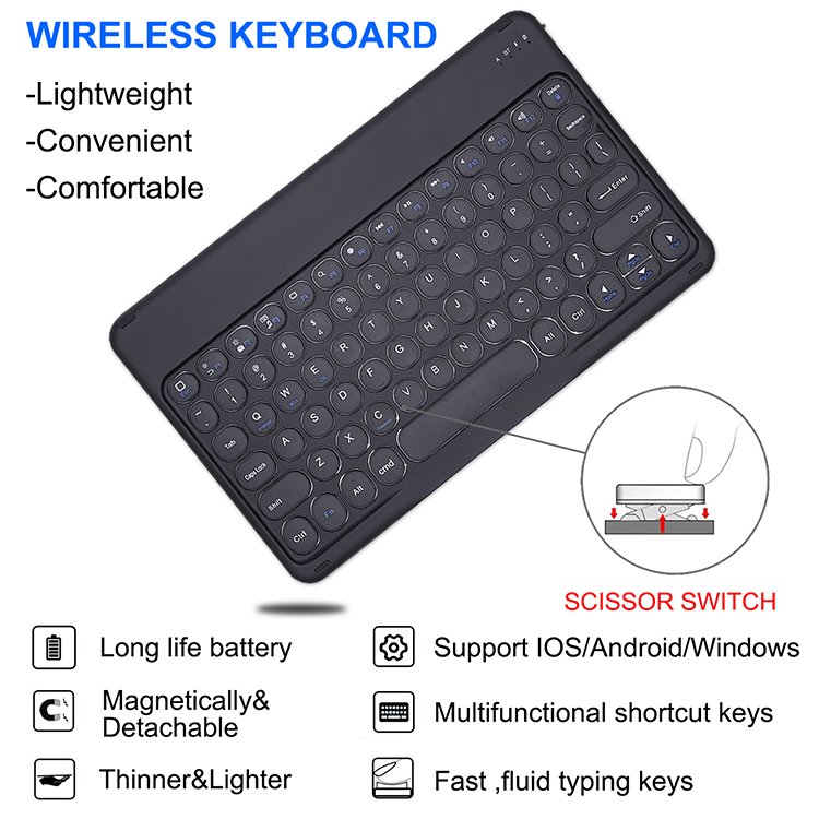 Tablet Case With Removable Keyboard For Samsung Galaxy Tab S7 T870 Keyboard Cover For Tab S8 11 Inch X700 2022 Case Keyboard