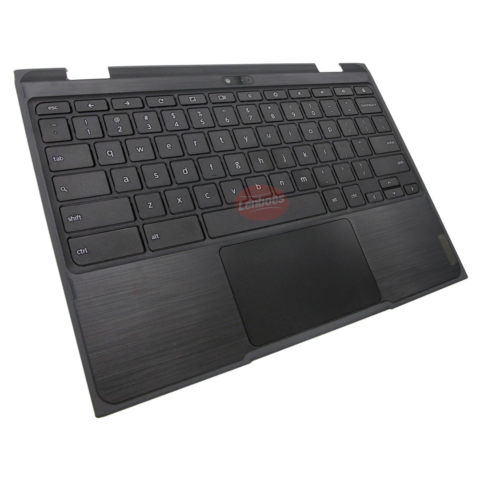 5CB0T79500 Upper Case w/ WFC Hole for Lenovo Chromebook 300e 2nd Gen 81MB US Palmrest Keyboard Case Assembly