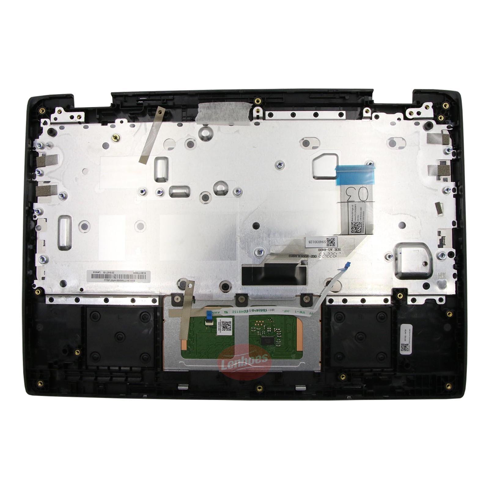 5CB0T79500 Upper Case w/ WFC Hole for Lenovo Chromebook 300e 2nd Gen 81MB US Palmrest Keyboard Case Assembly