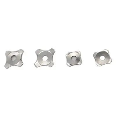 Hot sale 4MM 6MM 8MM 10MM 12MM 14MM 20MM stainless steel gold-plated metal dome