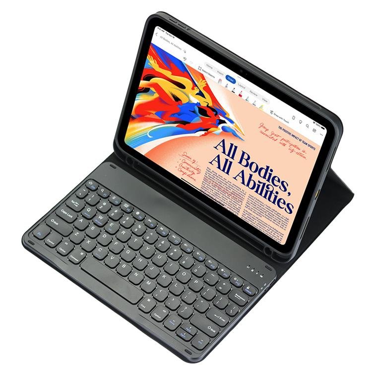 Wireless BT Keyboard for Ipad Air 4 Full Protection Auto Sleep Tablet Cover for Ipad Retail Box Silicon