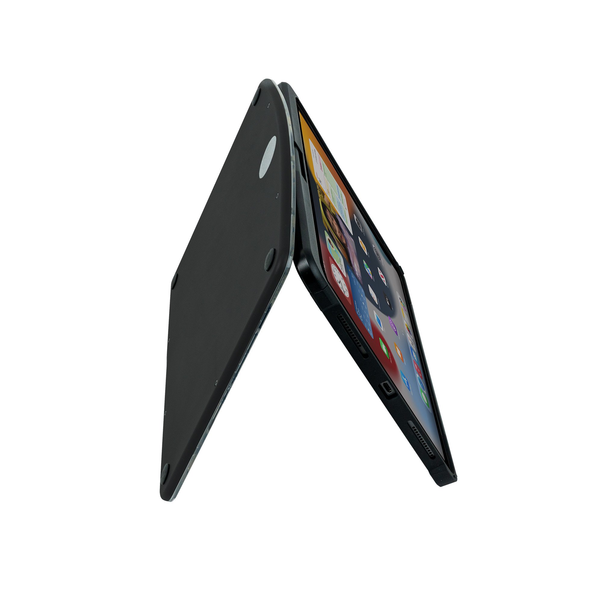 7 Color Backlit Touch Keyboard Case 360 Rotatable Protective Slim Cover for iPad pro 12.9 inch with Pencil Holder